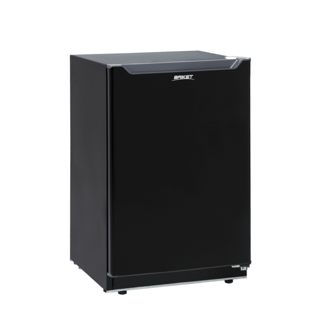 Heladera Familiar Briket | 1030 Negra | Minibar | Bajo Mesada