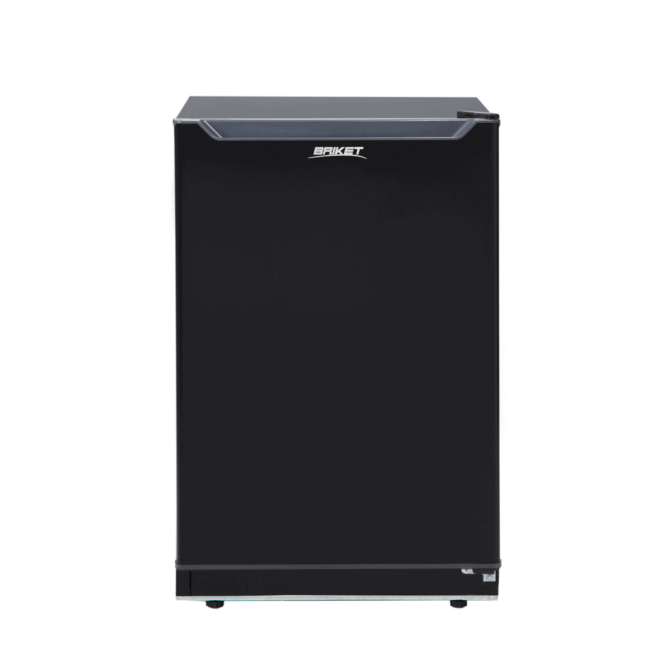 Heladera Familiar Briket | 1030 Negra | Minibar | Bajo Mesada