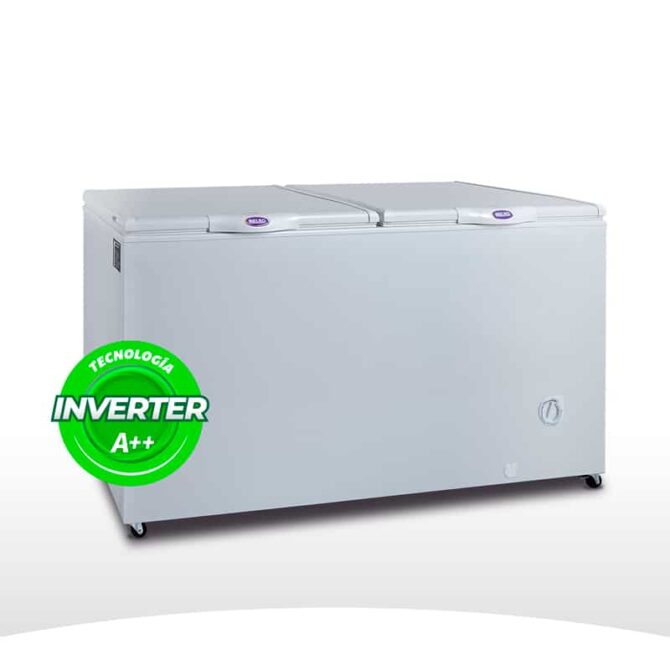 Freezer Horizontal Ciego Inelro | FIH 550 A++ Inverter| 460Lts | 2 tapas