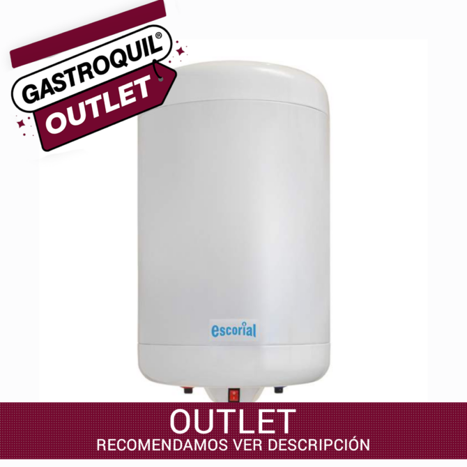 [Outlet] Termotanque Electrico Escorial 55 Lts (Unidad 910)