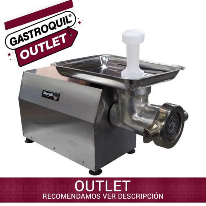 [Outlet] Picadora de Carne Morelli 32 (Unidad 486)