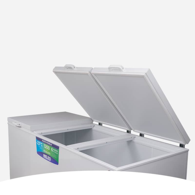 Freezer Horizontal Ciego Inelro | FIH 1200 | 3 tapas